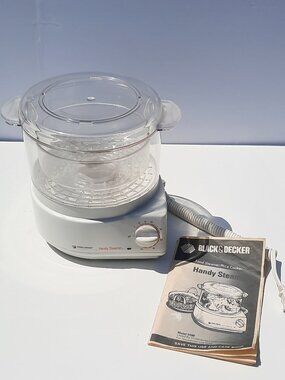 Black & Decker Handy Steamer HS80 Food Vegetable Steamer Rice Cooker Basket